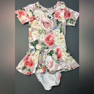 Posh Peanut Bamboo Cassie twirl 6-12 month GUC